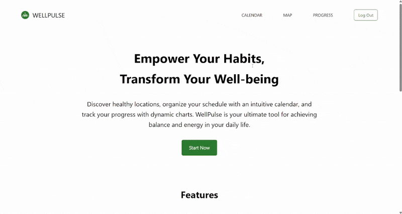 Wellpulse Screenshot